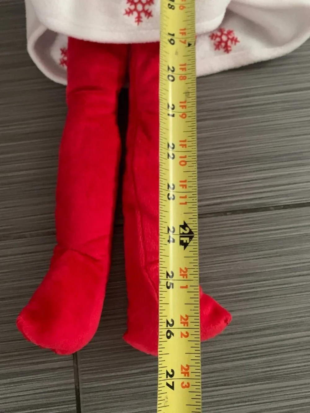 Elf on the Shelf Plushee Pals Girl Hugg Plush Stuffed Doll White Skirt 26